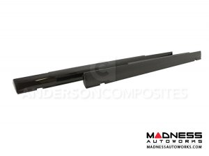 Dodge Challenger Side Skirts by Anderson Composites - Carbon Fiber 